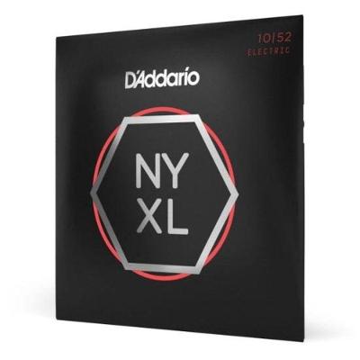 Encordoamento para Guitarra NYXL1052 Híbrido .010-.052 com Alto Volume e Durabilidade D'Addario