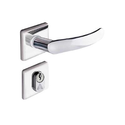 Fechadura Quadratta Premium 2600-81 IP Externa com Chave para Porta Acabamento IP
