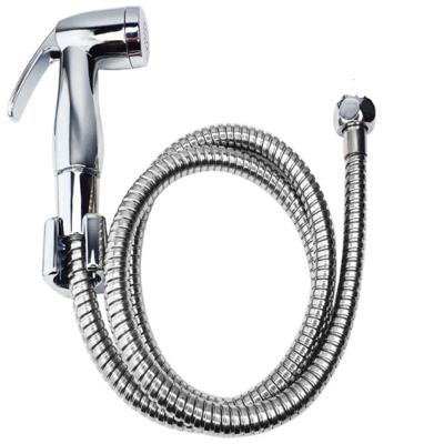Ducha Higiênica Mangueira Flexível 1 e 20 Mt com Gatilho Metal Cromado sem Registro OEM