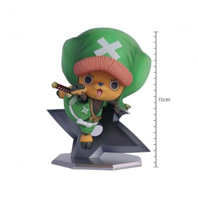 Figura de Coleção Megahouse Portrait.Of.Pirates Warriors Alliance Chopperemon One Piece Verde