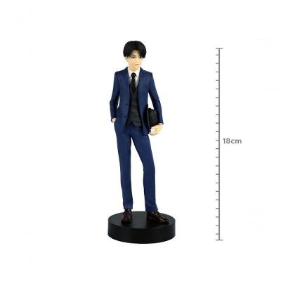 Figure de Coleção Good Smile Company Levi Ackerman - Suit Version da Série Attack On Titan em PVC