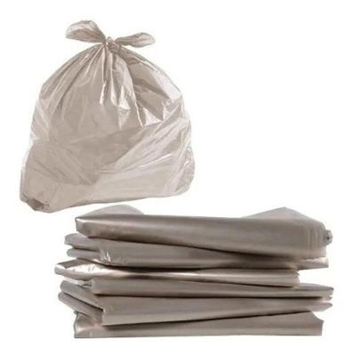 Sacos para Lixo Transparente 40 Litros Normal 100 Unidades em Plástico Polietileno de Alta Densidade