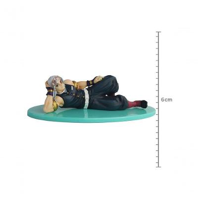 Figura de Coleção Megahouse Tengen Uzui Demon Slayer Kimetsu no Yaiba em PVC 6CM