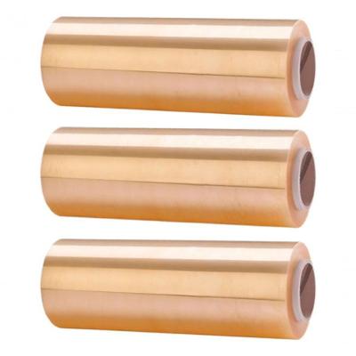 Filme Pvc Plástico 28cm X 300m Resistente 9 Micras Transparente Higipack