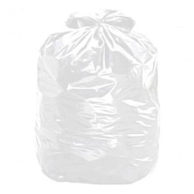Saco para Lixo Transparente 45x55x003 20L para Cozinhas Banheiros e Escritórios