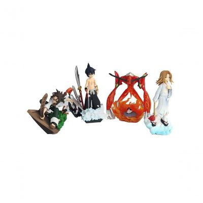 Figura de Coleção Figure Shaman King - Personagem Individual Surpresa em PVC com Personagens