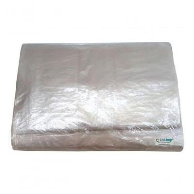 Sacos para Lixo Transparente 40 Litros Normal em Plástico Polietileno de Alta Densidade Higipack