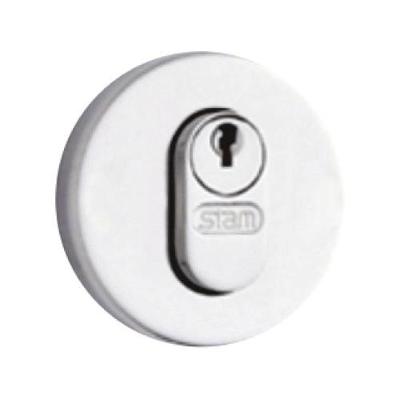 Fechadura para Porta de Correr 950 com Roseta para Uso Residencial em Inox
