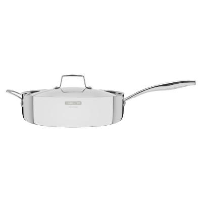 Frigideira Grano em Aço Inox 30 cm 5 e 6 l Corpo Triplo com Tampa Tramontina