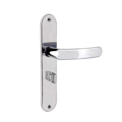 Fechadura Wc Premium 2800-71 Ip para Porta de Banheiro Uso Interno Acabamento Cromado