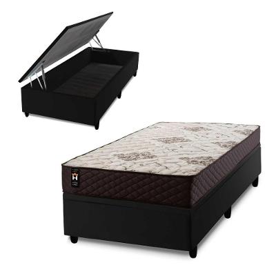 Cama Box Baú Allura 96x203 com Molas Ensacadas King House