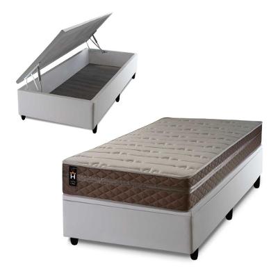 Cama Box Baú Georgia 96x203 com Molas Ensacadas King House