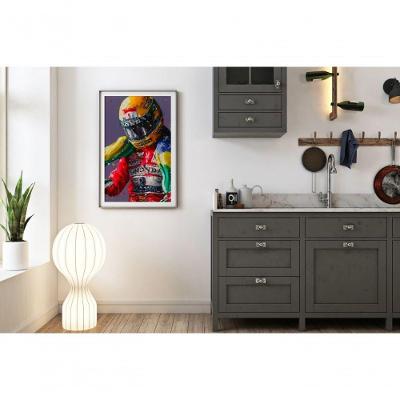 Quadro Decorativo Eterno em Cada Volta Retangular 60 X 40 Madeira