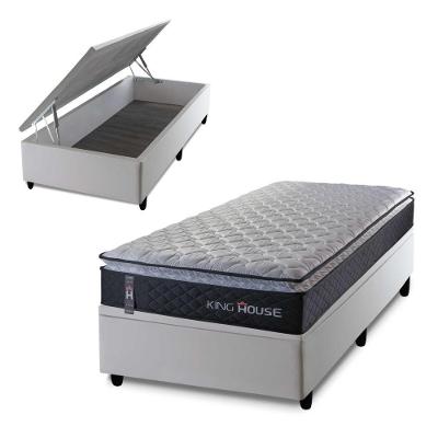 Cama Box Baú Solteirão 96x203 Dakota Espuma D33 King House