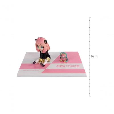 Figura de Coleção Megahouse G.E.M. Series - Palm Size Anya Forger Spy × Family em PVC 6CM