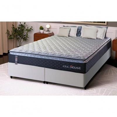 Cama Box Dakota Espuma D33 Queen 158x198 Preto King House