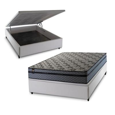 Cama Box Baú Montreal 138x188 com Molas Ensacadas King House