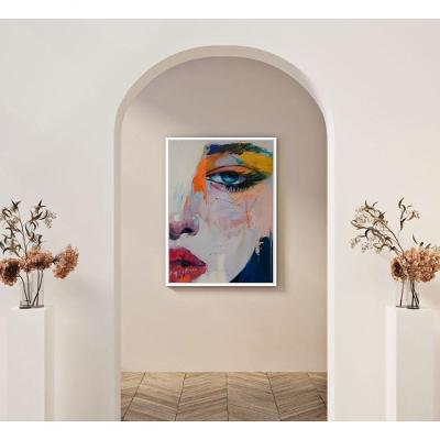 Quadro Decorativo Entre o Real e o Sonho Retangular 50 X 70 Preto