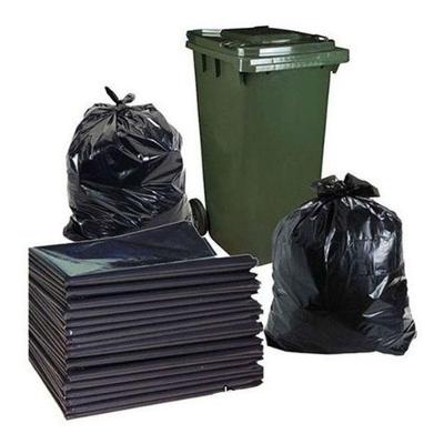 Saco para Lixo 300 Litros Super Reforçado Gigante 1,30x1,30 Uso Doméstico e Comercial Preto Higipack