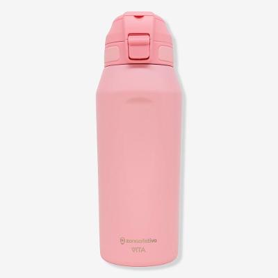 Garrafa Térmica Vita Pegasus Pink Glaze 750ML em Aço Inoxidável com Parede Dupla e Vácuo Rosa