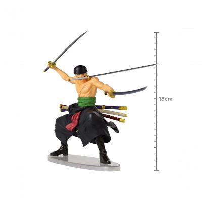 Figure de Coleção Ichiban Signs Of The Hight King One Piece Roronoa Zoro em PVC Verde