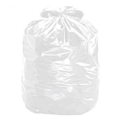Saco para Lixo Transparente 45x55x003 20L com 100un para Uso em Cozinhas Banheiros