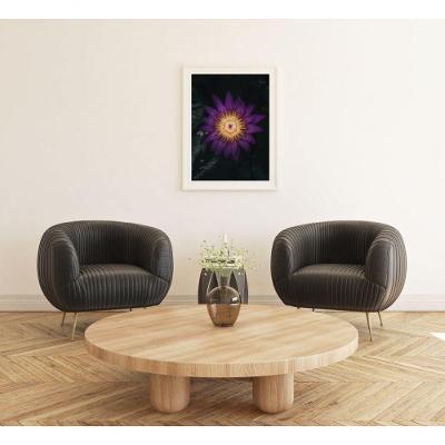Quadro Decorativo Elegância Sombria Retangular 30x40CM Amadeirado