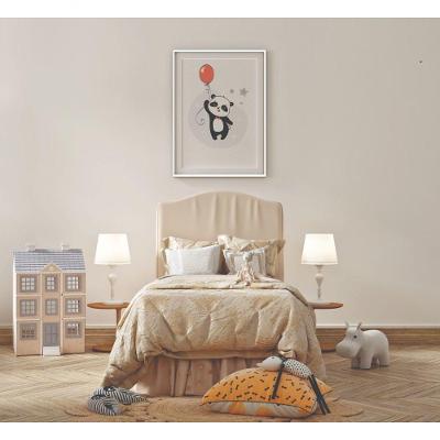 Quadro Infantil Flutua Pandinha Retangular 20 X 30 Madeira para Parede