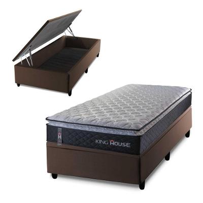 Cama Box Baú Solteirão 96x203 Dakota Espuma D33 King House