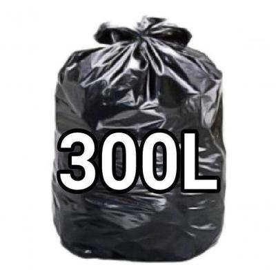 Sacos de Lixo 300L Super Reforçado 100 Unidades Preto Higipack