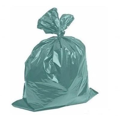 Saco para Lixo Saco D Lixo 15 Litros 39 X 58 em PEBD Reciclado 100unds Verde Higipack