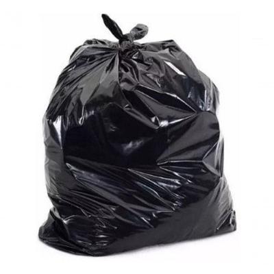Saco para Lixo Saco Lixo 50 Litros Super Reforçado 100 Unids. Produto 100% Reciclado Preto Higipack