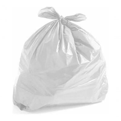Saco para Lixo Branco Leitoso 60L 60CM X 70CM Pacote com 100 Unidades em PEBD 100% Reciclado