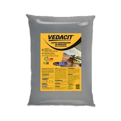 Expansor Aditivo Compensador Saco 25kg para Controle de Retração em Argamassa Vedacit