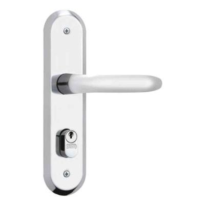 Fechadura Externa 1801-11 com Chave para Porta Residencial Espelho Inox Inox