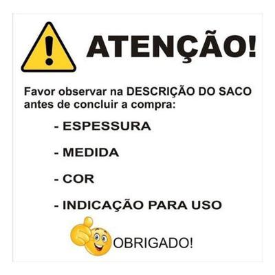 Sacos de Lixo 500 Litros Super Reforçado para Descarte de Resíduos 100 Unidades Higipack
