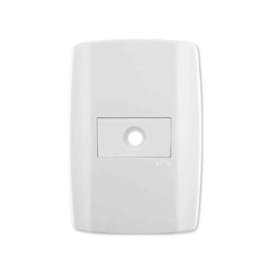 Espelho com Furo 4x2 Linha Slim para Iluminação LED com Design Moderno Prata Ilumi Materiais