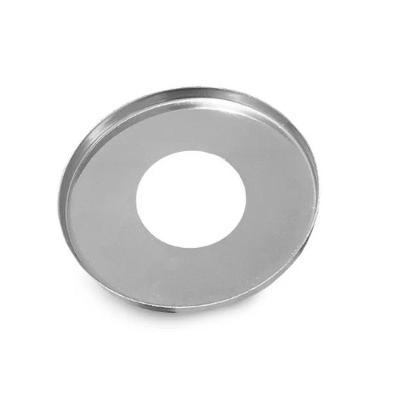 Canopla para Torneira Canopla Cromada Inox para Acabamento de Torneiras 1-2 para Cozinha e Banheiro