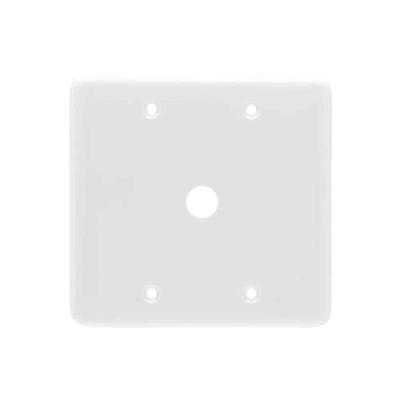Espelho 4x4 com Furo Linha Stylus Design Moderno Acabamento Cromado Prata Ilumi Materiais Elétricos