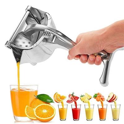 Espremedor Manual de Frutas para Sucos em Alumínio Fundido Multifuncional para Cozinha Prata OEM