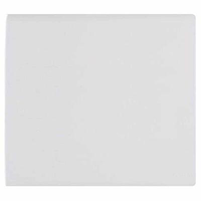 Espelho Cego 4x4 Linha Liz Placa Termoplástica Modular Acabamento Brilho Branco Tramontina Universo