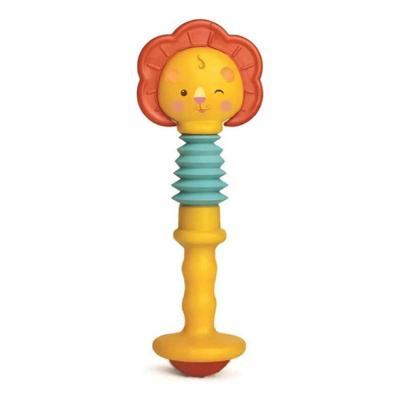 Chocalho Esticadinho Leão Elka Amarelo