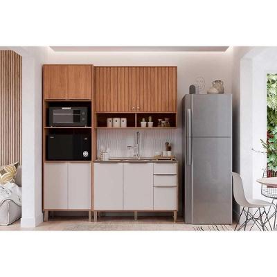 Cozinha Divina 8 Portas 2 Gavetas Off White