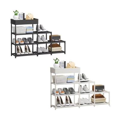 Estante Multiuso 04 Andares Reforçada 4 Prateleiras Aço e Plástico 61cm