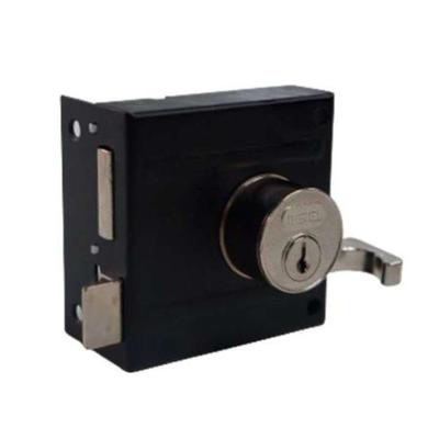 Fechadura de Sobrepor 701-80 Serralheiro Acionamento por Chave para Portas Espelho Inox Inox