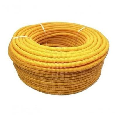 Conduíte Corrugado 3-4 para Instalação Elétrica de Baixa Tensão Amarelo Higipack