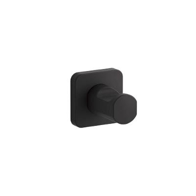 Cabide Parallel 23529BR-BL para Organizar Toalhas com Elegância Preto