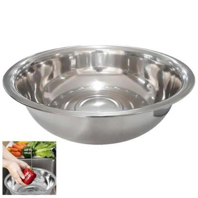 Tigela BSL3877-2 para Preparo de Receitas em Inox Multiuso para Cozinha Inox Braslu