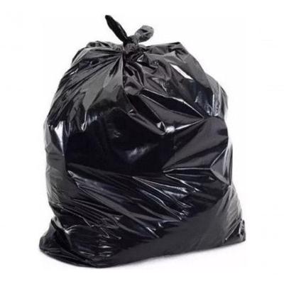 Saco para Lixo Saco Lixo 50 Litros Super Reforçado 100 Unids. Preto 50L Reciclado Higipack