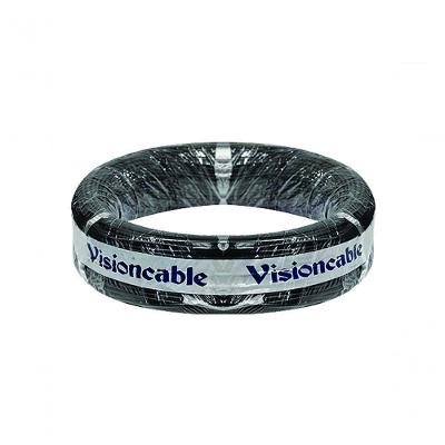 Cabinho Automotivo para Instalação Auto 20 AWG (0,50MM) 100M Preto para Veículos Visioncable